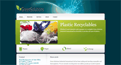 Desktop Screenshot of greensolutionsind.com